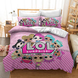 Carica l&#39;immagine nel visualizzatore Galleria, L.O.L Surprise Bedding Set Kids Duvet Cover Without Filler