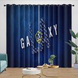 Laden Sie das Bild in den Galerie-Viewer, LA Galaxy Curtains Blackout Window Drapes Room Decoration