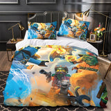 Load image into Gallery viewer, LEGO Ninjago Bedding Set Quilt Duvet Cover Without Filler