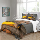 Load image into Gallery viewer, Lakers LeBron Raymone James Bedding Set Pattern Quilt Duvet Cover