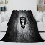 Charger l&#39;image dans la visionneuse de la galerie, Las Vegas Raiders Blanket Flannel Fleece Throw Room Decoration