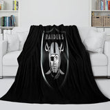 Carica l&#39;immagine nel visualizzatore Galleria, Las Vegas Raiders Blanket Flannel Fleece Throw Room Decoration