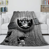 Carica l&#39;immagine nel visualizzatore Galleria, Las Vegas Raiders Blanket Flannel Fleece Throw Room Decoration