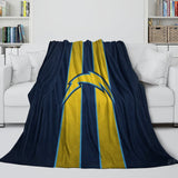 Load image into Gallery viewer, Los Angeles Chargers Blanket Flannel Fleece Throw Room Decoration