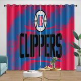 Carica l&#39;immagine nel visualizzatore Galleria, Los Angeles Clippers Curtains Blackout Window Drapes Room Decoration