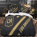 Carica l&#39;immagine nel visualizzatore Galleria, Los Angeles FC Bedding Set Duvet Cover Without Filler