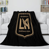 Charger l&#39;image dans la visionneuse de la galerie, Los Angeles FC Blanket Flannel Fleece Throw Room Decoration