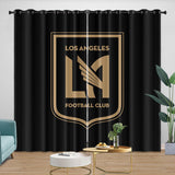 Laden Sie das Bild in den Galerie-Viewer, Los Angeles FC Curtains Blackout Window Drapes Room Decoration