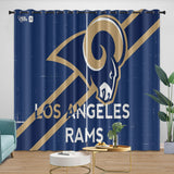 Carica l&#39;immagine nel visualizzatore Galleria, Los Angles Rams Curtains Blackout Window Drapes Room Decoration