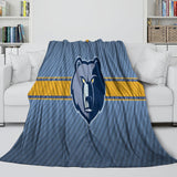 Charger l&#39;image dans la visionneuse de la galerie, Memphis Grizzlies Blanket Flannel Fleece Throw Room Decoration