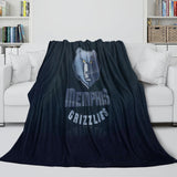 Charger l&#39;image dans la visionneuse de la galerie, Memphis Grizzlies Blanket Flannel Fleece Throw Room Decoration