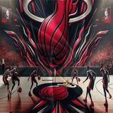 Laden Sie das Bild in den Galerie-Viewer, Miami Heat Bedding Set Duvet Cover Without Filler