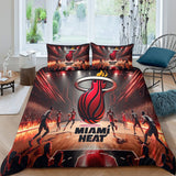 Laden Sie das Bild in den Galerie-Viewer, Miami Heat Bedding Set Duvet Cover Without Filler