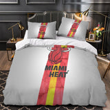 Laden Sie das Bild in den Galerie-Viewer, Miami Heat Bedding Set Duvet Cover Without Filler