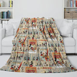 Carica l&#39;immagine nel visualizzatore Galleria, Mickey Mouse Blanket Flannel Fleece Throw Room Decoration