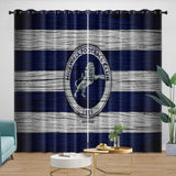 Charger l&#39;image dans la visionneuse de la galerie, Millwall Curtains Blackout Window Drapes Room Decoration