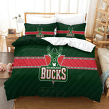 Carica l&#39;immagine nel visualizzatore Galleria, Milwaukee Bucks Bedding Set Duvet Cover Without Filler