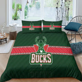 Carica l&#39;immagine nel visualizzatore Galleria, Milwaukee Bucks Bedding Set Duvet Cover Without Filler