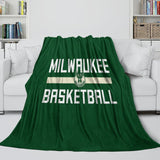 Laden Sie das Bild in den Galerie-Viewer, Milwaukee Bucks Blanket Flannel Fleece Throw Room Decoration