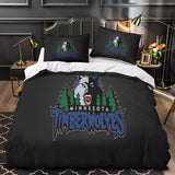 Carica l&#39;immagine nel visualizzatore Galleria, Minnesota Timberwolves Bedding Set Duvet Cover Without Filler