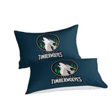 Carica l&#39;immagine nel visualizzatore Galleria, Minnesota Timberwolves Bedding Set Duvet Cover Without Filler