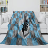 Carica l&#39;immagine nel visualizzatore Galleria, Minnesota United FC Blanket Flannel Fleece Throw Room Decoration