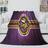 Laden Sie das Bild in den Galerie-Viewer, Minnesota Vikings Blanket Flannel Fleece Throw Room Decoration