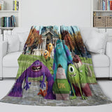 Laden Sie das Bild in den Galerie-Viewer, Monsters University Blanket Flannel Fleece Throw Room Decoration