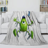 Laden Sie das Bild in den Galerie-Viewer, Monsters University Blanket Flannel Fleece Throw Room Decoration