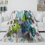 Laden Sie das Bild in den Galerie-Viewer, Monsters University Blanket Flannel Fleece Throw Room Decoration