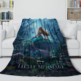 Load image into Gallery viewer, Movie The Little Mermaid Blanket Flannel Throw Room Decoration