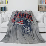 Charger l&#39;image dans la visionneuse de la galerie, New England Patriots Blanket Flannel Fleece Throw Room Decoration