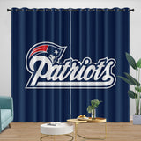 Load image into Gallery viewer, New England Patriots Curtains Blackout Window Drapes Room Decoration