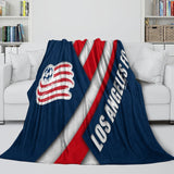 Charger l&#39;image dans la visionneuse de la galerie, New England Revolution Blanket Flannel Fleece Throw Room Decoration