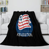 Charger l&#39;image dans la visionneuse de la galerie, New England Revolution Blanket Flannel Fleece Throw Room Decoration