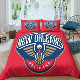 Load image into Gallery viewer, New Orleans Pelicans Bedding Set Duvet Cover Without Filler