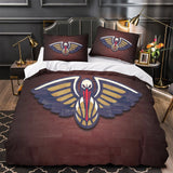 Load image into Gallery viewer, New Orleans Pelicans Bedding Set Duvet Cover Without Filler