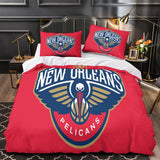 Load image into Gallery viewer, New Orleans Pelicans Bedding Set Duvet Cover Without Filler