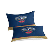 Charger l&#39;image dans la visionneuse de la galerie, New Orleans Pelicans Bedding Set Duvet Cover Without Filler