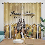 Carica l&#39;immagine nel visualizzatore Galleria, New Orleans Saints Curtains Blackout Window Drapes Room Decoration