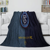 Carica l&#39;immagine nel visualizzatore Galleria, New York City FC Blanket Flannel Fleece Throw Room Decoration