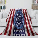 Carica l&#39;immagine nel visualizzatore Galleria, New York City FC Blanket Flannel Fleece Throw Room Decoration