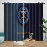 Charger l&#39;image dans la visionneuse de la galerie, New York City FC Curtains Blackout Window Drapes Room Decoration