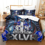 Carica l&#39;immagine nel visualizzatore Galleria, New York Giants Bedding Set Duvet Cover Without Filler