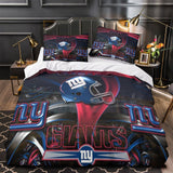 Carica l&#39;immagine nel visualizzatore Galleria, New York Giants Bedding Set Duvet Cover Without Filler