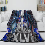 Laden Sie das Bild in den Galerie-Viewer, New York Giants Blanket Flannel Fleece Throw Room Decoration