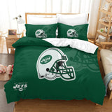 Charger l&#39;image dans la visionneuse de la galerie, New York Jets Bedding Set Duvet Cover Without Filler