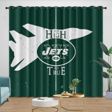 Load image into Gallery viewer, New York Jets Curtains Blackout Window Drapes Room Decoration