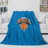 Carica l&#39;immagine nel visualizzatore Galleria, New York Knicks Blanket Flannel Fleece Throw Room Decoration