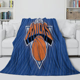 Carica l&#39;immagine nel visualizzatore Galleria, New York Knicks Blanket Flannel Fleece Throw Room Decoration